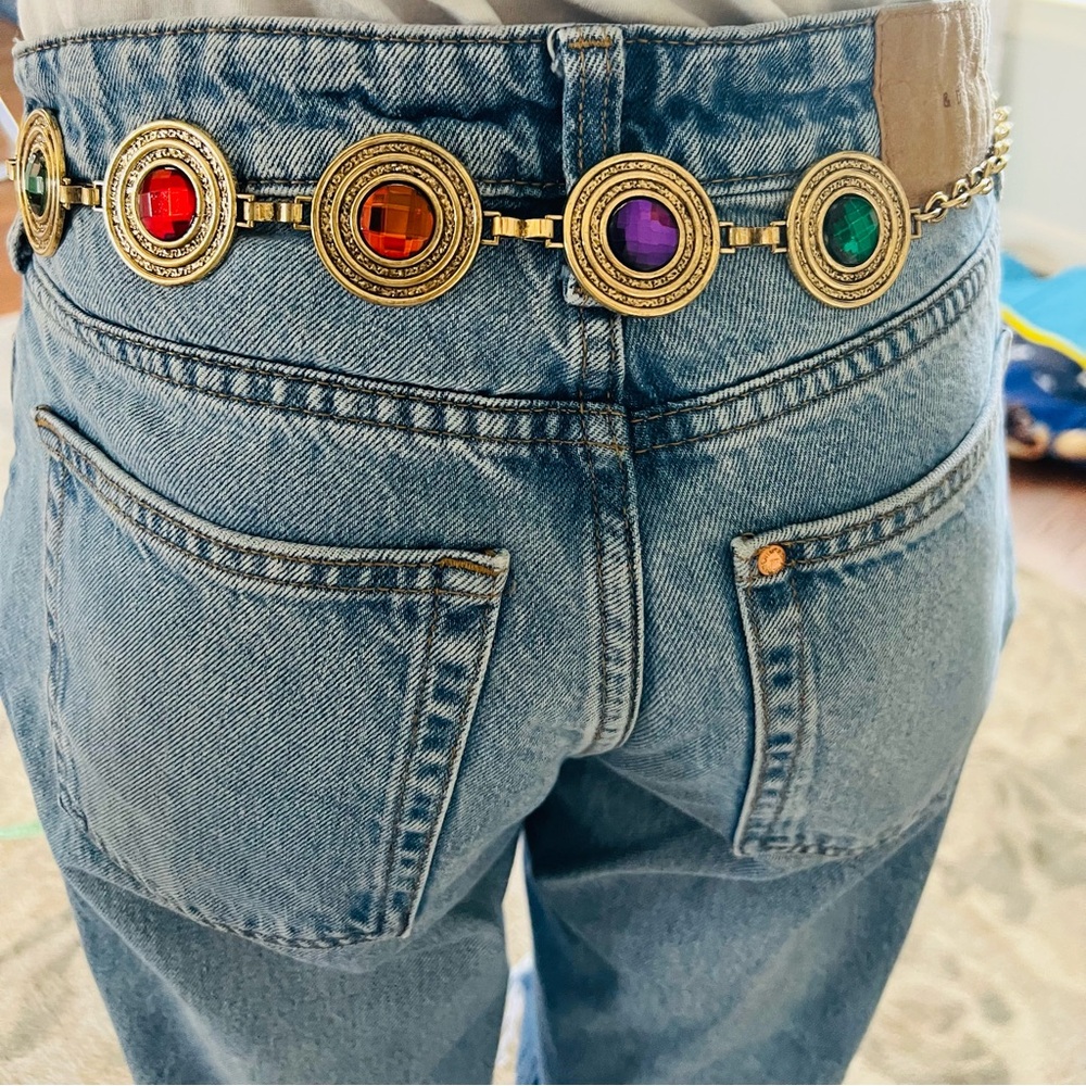 VINTAGE GEM CHAIN BELT